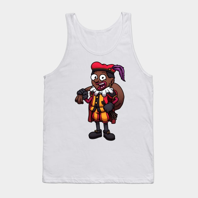 Zwarte Piet Tank Top by TheMaskedTooner